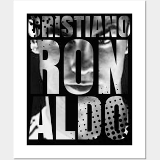 Cristiano ronaldo 7 text art Posters and Art